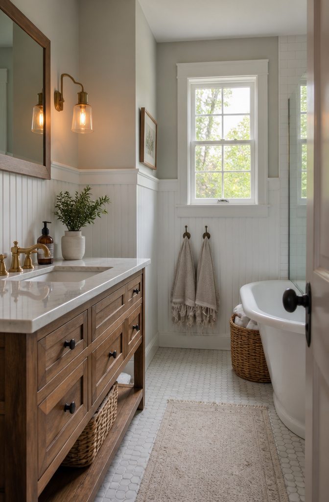 Beadboard Wainscoting