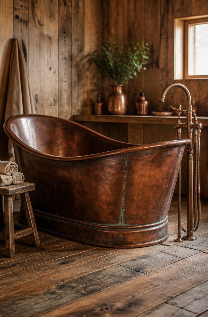 Freestanding Copper Tubs