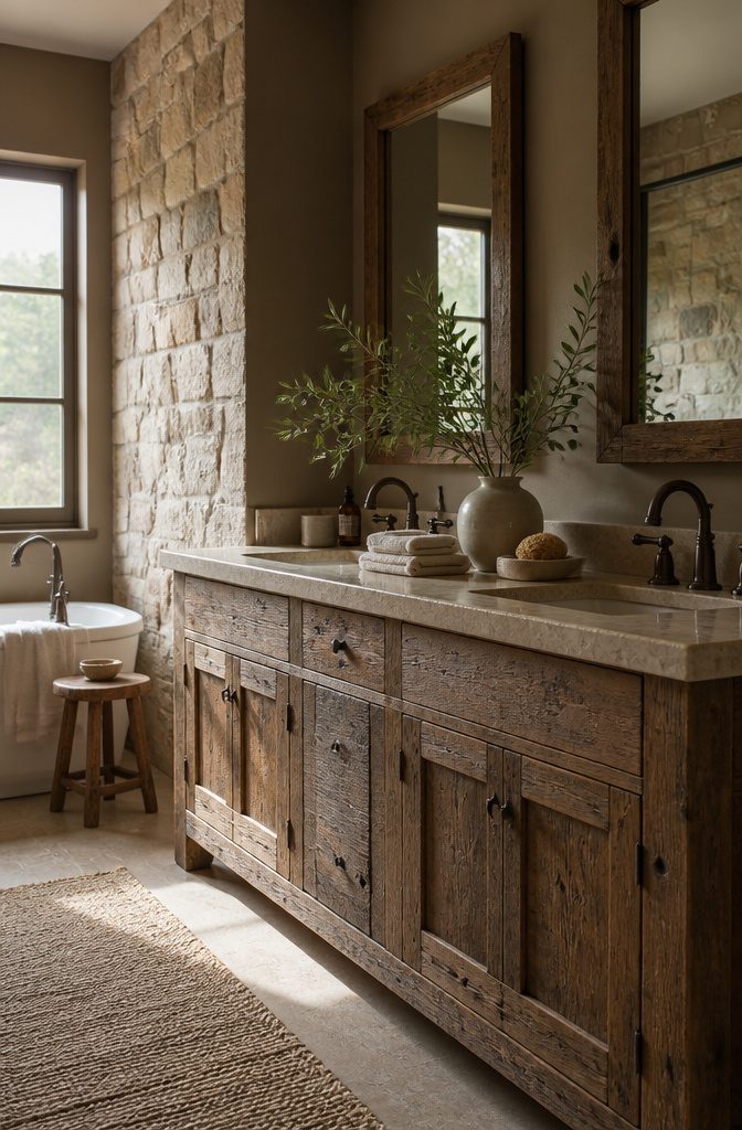 Reclaimed Wood Cabinetry
