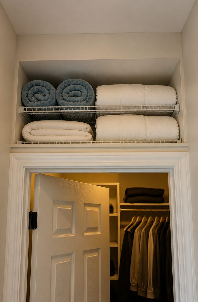 Closet Nook Shelves