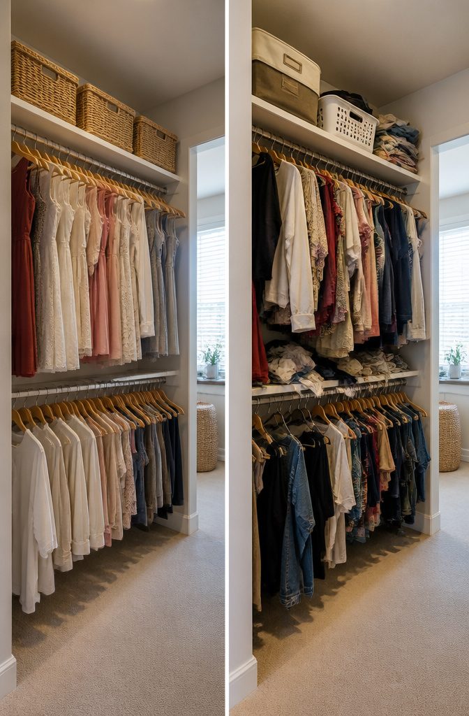 Double-Decker Closet Rod